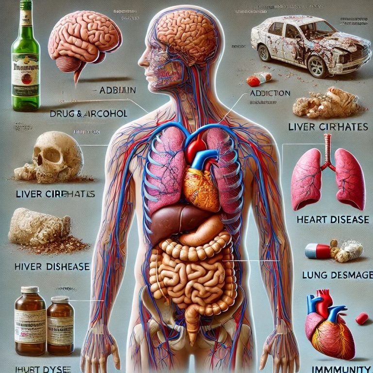 Drugs and Alcohol Abuse Human Health and Disease