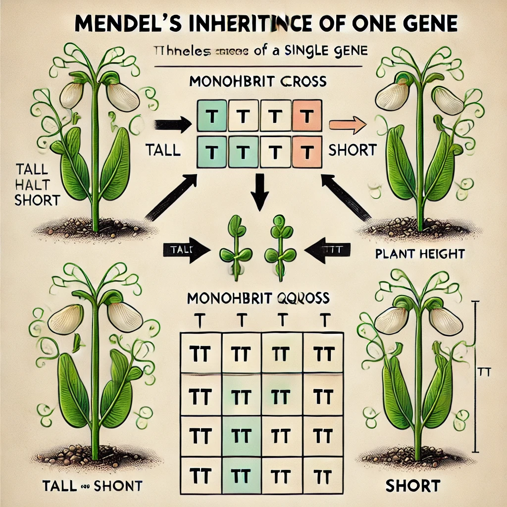 Inheritance of One Gene Principles of Inheritance and Variation