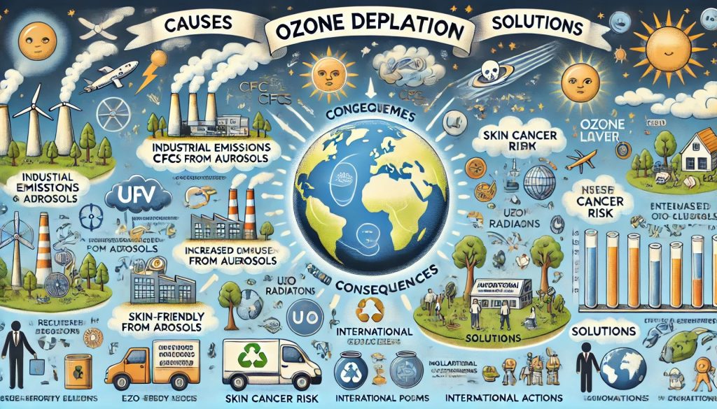 Ozone Depletion: Causes, Consequences, and Solutions